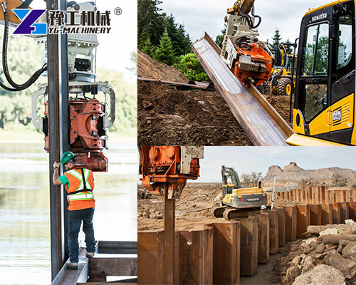 Application Of Excavator Vibratory Pile Driver