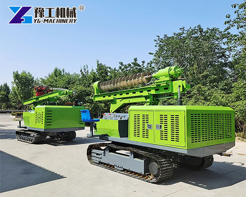 Application of Solar Pile Driver