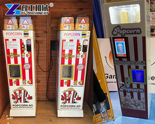 Automatic Popcorn Vending Machine Application