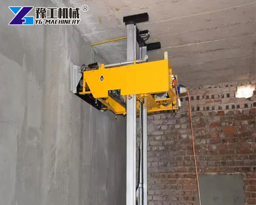 Automatic Wall Cement Plastering Machine