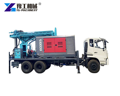 Borehole Drilling Machine Truck