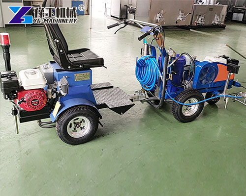 Cold Plastic Pavement Marking Machine