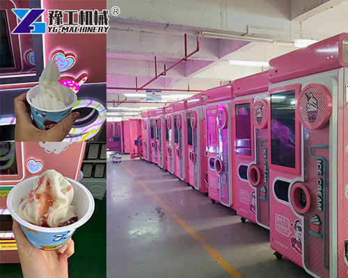Commercial Ice Cream Vending Machine