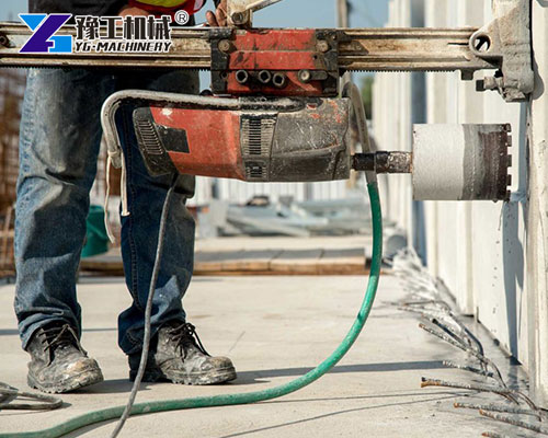Concrete Core Drilling Machine Application