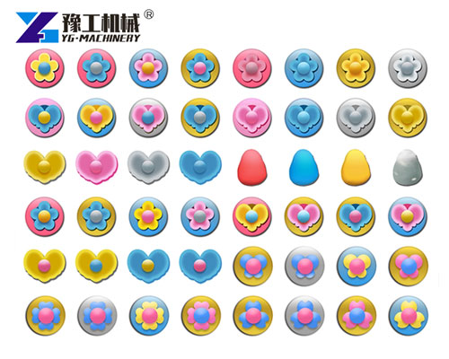 Cotton Candy Shapes Display