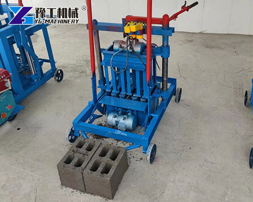 Electric Mobile Brick Machine