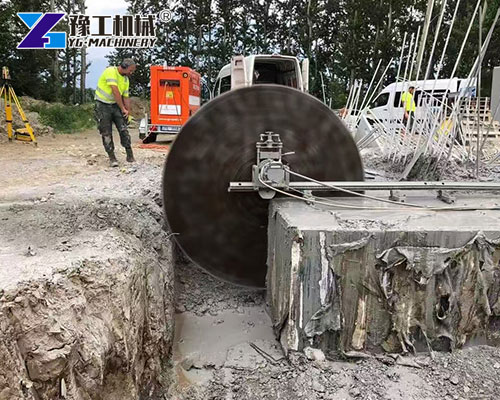 Electric Wall Saw Application