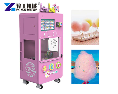 Fully Automatic Cotton Candy Vending Machine