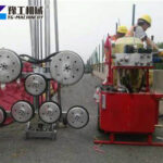 Hydraulic Wire Saw Machine For Cutting Concrete