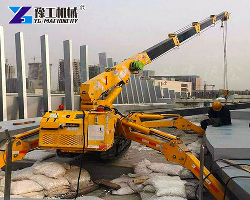 Mini Crawler Crane Lifting