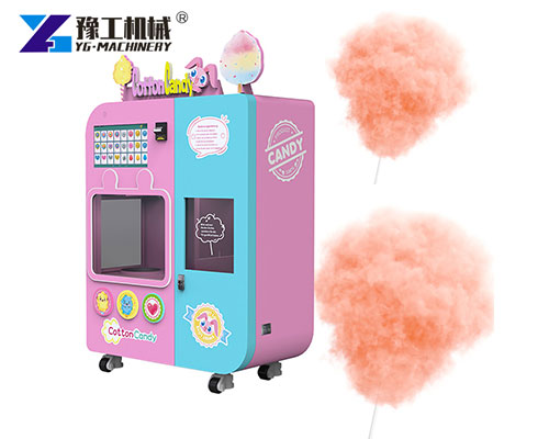 Robot Cotton Candy Machine