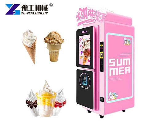 Robotic Ice Cream Vending Machine