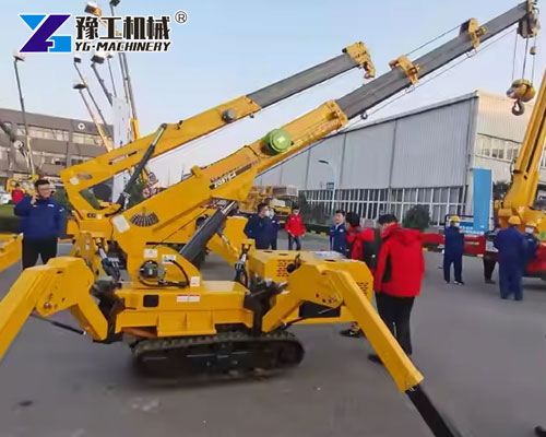 Small Crawler Spider Crane