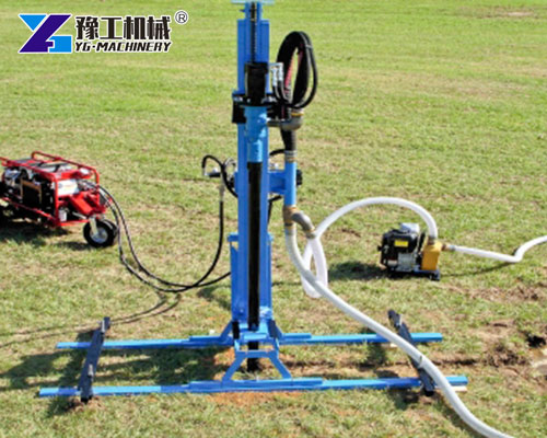 Small DTH Hammer Drilling Rig For Rock