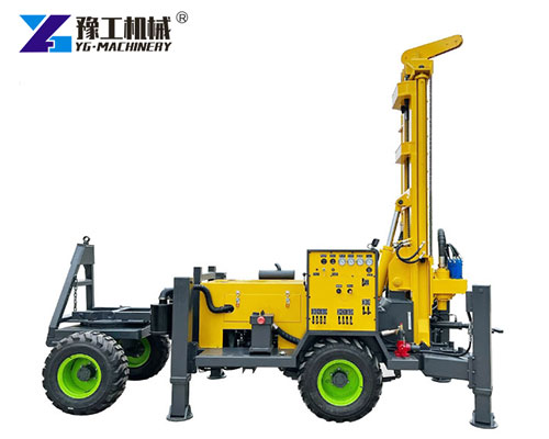 Trailer Mounted Water Well Drilling Rig