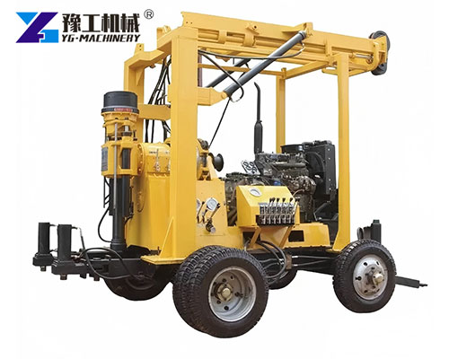 Trailer Water Well Drilling Rig