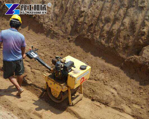 Walk Behind Roller Application
