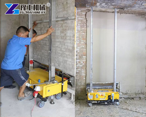 Wall Cement Plaster Machine