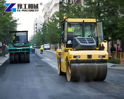 Asphalt Road Roller Use
