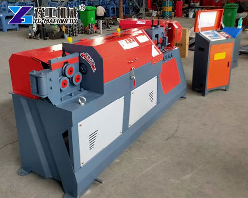 Bar Straightening And Cutting Machine