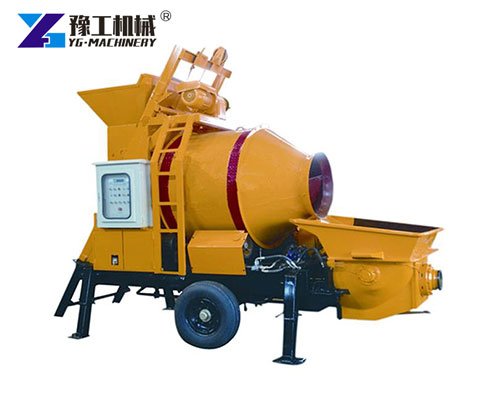 Cement Mixer With Pump