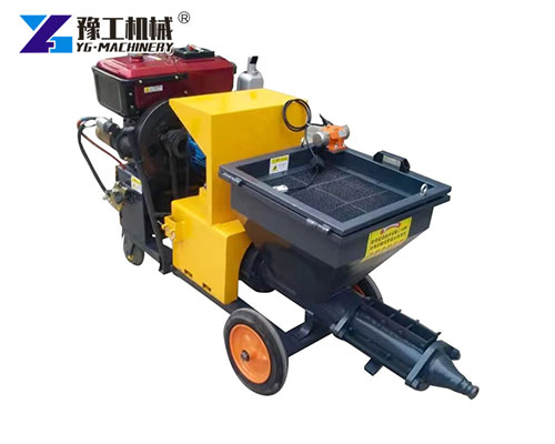 Cement Plaster Spray Machine