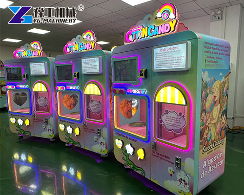 Cotton Candy Vending Manufacturer