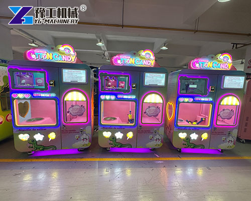 Cotton Candy Vending Shipping