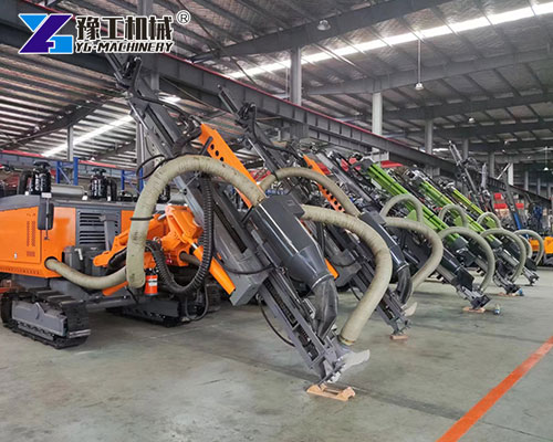 Crawler DTH Drilling Rig Machine