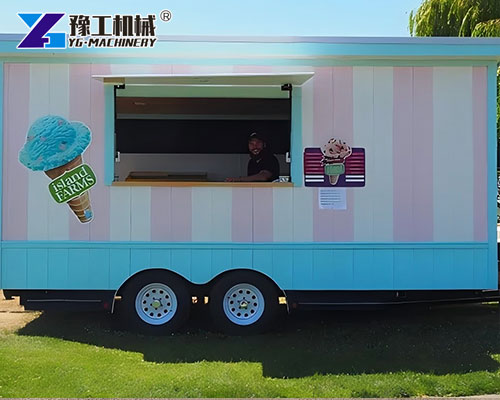 Custom Ice Cream Trailer