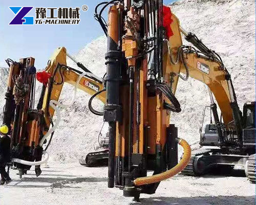 Drilling and Splitting Machine