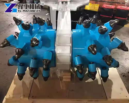 Drum Cutter Attachment for Excavator