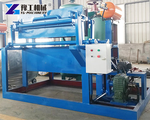 Egg carton making machine