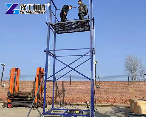 Electric Scaffold Lift Platform