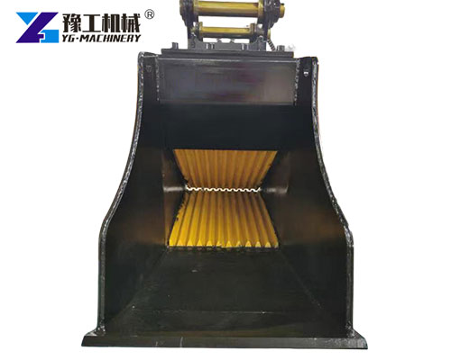 Excavator Bucket Crusher