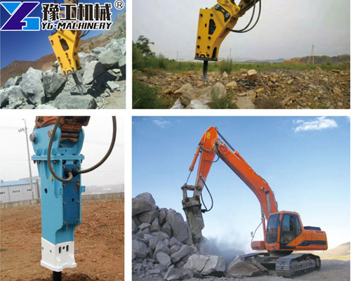 Excavator Demolition Hydraulic Hammer Breaker
