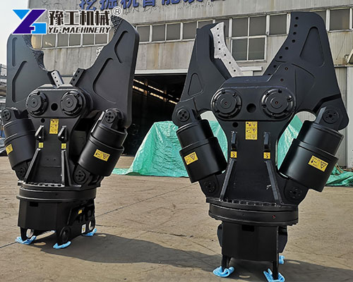 Excavator Double Cylinder Hydraulic Shear