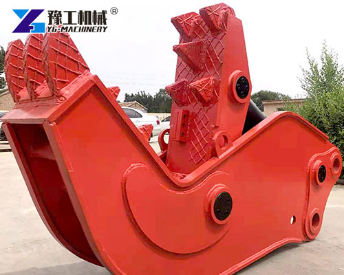 Excavator Mounted Hydraulic Pulverizer