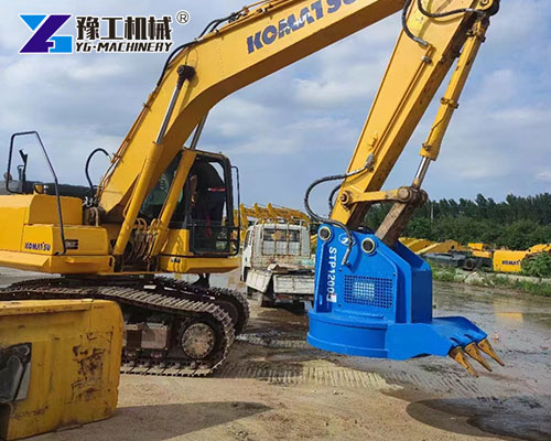 Excavator Mounted Magnet for Demolition