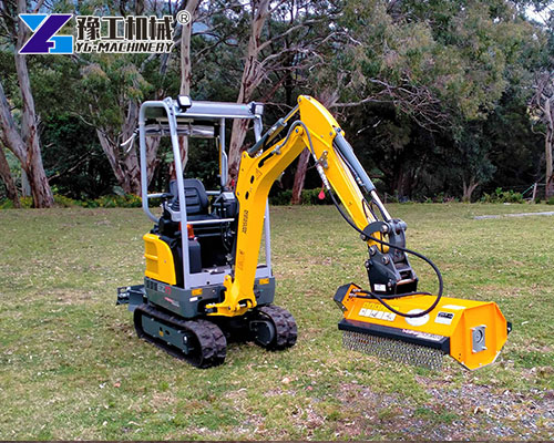 Excavator Mounted Mulcher