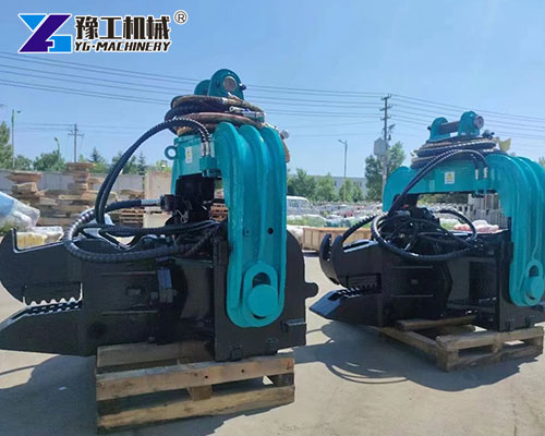 Excavator Mounted Pile Hammer