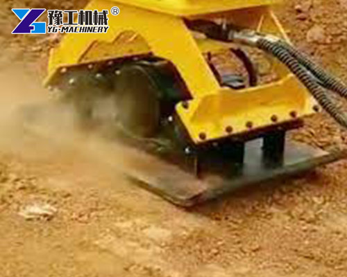 Excavator Plate Compactor Attachment