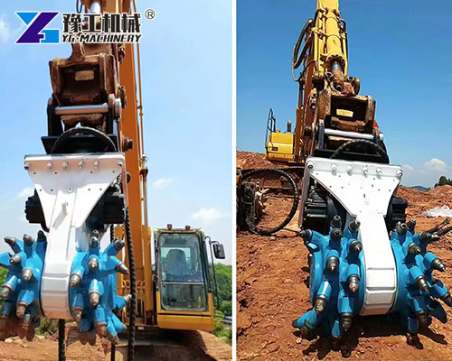 Excavator Rotary Hydraulic Drum Cutter