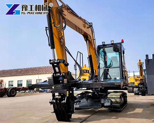 Excavator Sleeper Changer Machine