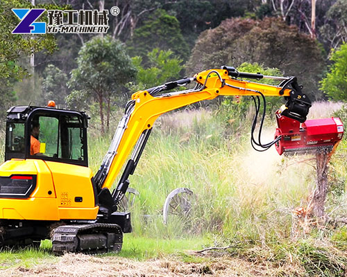 Excavator Tree Grinder
