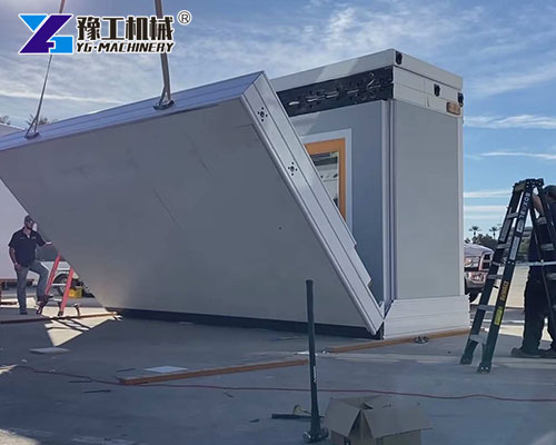 Folding Tiny House Installation