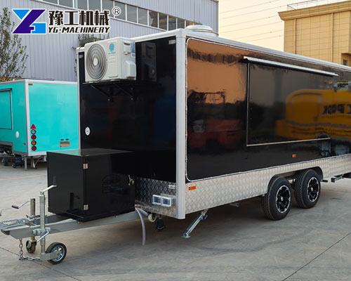 Food Trailer With The Kitchen
