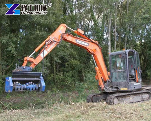 Forestry Mulcher for Mini Excavator