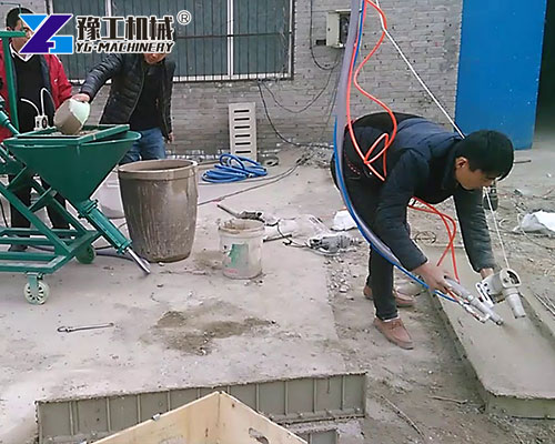 Glass Fibre Cement Spray Machine