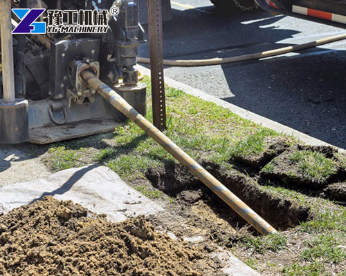 HDD Rig Machine WorKing Onsite